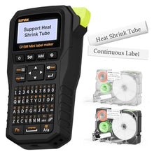 Load image into Gallery viewer, SUPVAN G15M Mini Portable Label Maker Machine with Heat Shrink Tube, Black_1

