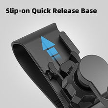Load image into Gallery viewer, SUREWO Car Sun Visor Mount, Quick Clip Sun Visor Mount with Universal Ball J Hook Compatible with GoPro Hero 13 12 11 10 9 8 7 6 5 Black,DJI Osmo Action 5 pro/4/3,AKASO and More_1330
