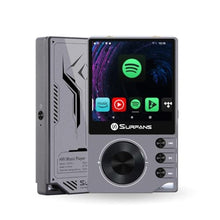 Load image into Gallery viewer, Surfans F20 Pro Hi-Res Music Player, Dual ESS9018 DAC,DSD512, Spotify &amp; Tidal Support, WiFi &amp; Bluetooth LDAC, 4.4mm Balanced(500mW), Expandable 1TB, Touchscreen Portable MP3 DAP (Gray)_1
