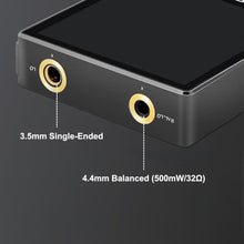 Load image into Gallery viewer, Surfans F20 Pro Hi-Res Music Player, Dual ESS9018 DAC,DSD512, Spotify &amp; Tidal Support, WiFi &amp; Bluetooth LDAC, 4.4mm Balanced(500mW), Expandable 1TB, Touchscreen Portable MP3 DAP (Gray)_19
