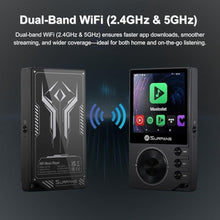 Load image into Gallery viewer, Surfans F20 Pro Hi-Res Music Player, Dual ESS9018 DAC,DSD512, Spotify &amp; Tidal Support, WiFi &amp; Bluetooth LDAC, 4.4mm Balanced(500mW), Expandable 1TB, Touchscreen Portable MP3 DAP (Gray)_20
