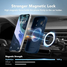 Load image into Gallery viewer, SuydanBox Magnetic for iPhone 17 Pro Max Case, [Full Camera Protection][Compatible with MagSafe] Cute Wave Frame Silicone Shockproof Protective Phone Case for iPhone 17 Pro Max 6.9", Cobalt Blue, CobaltBlue_596
