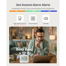 Load image into Gallery viewer, SwitchBot Meter Pro, Digital Hygrometer &amp; Thermometer - Wireless Indoor Temperature &amp; Humidity Monitor with Bluetooth App Control, Real-Time Alerts (1, Meter Pro), White_2607
