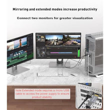 Load image into Gallery viewer, SWITCHFLUX HDMI to DisplayPort Adapter [1 Pack], 4k@60Hz HDMI to DP Converter, Aluminium Male to Female Adapter Compatible with PC, Graphics Card, Laptop and More, grey_4848
