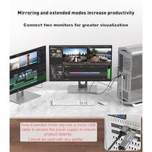 Load image into Gallery viewer, SWITCHFLUX HDMI to Displayport Adapter [2 Pack], 4k@60Hz HDMI to Displayport Converter, Aluminium HDMI Male to DP Female Adapter Compatible with PC, Graphics Card, Laptop and More, 1.96 inch, Grey_4706
