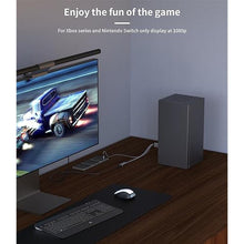 Load image into Gallery viewer, SWITCHFLUX HDMI to Displayport Adapter, 4K@60Hz Active HDMI Male to DP Female Converter Adapter High Speed HDCP 2.2 Cable for PC,NVIDIA,AMD,NS,PS4/5,Xbox One/Series X (8.66 in), Grey_4591
