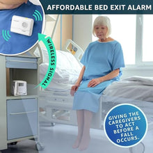 Load image into Gallery viewer, SYNLETT Wireless Bed Alarm with 2 Motion Sensors and Caregiver Pager, White_1286

