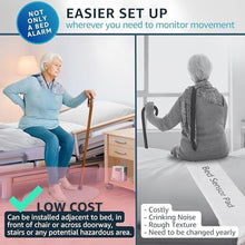 Load image into Gallery viewer, SYNLETT Wireless Bed Alarm with 2 Motion Sensors and Caregiver Pager, White_1289
