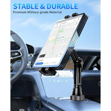 Load image into Gallery viewer, Tablet Holder for Car, Car Cup iPad Holder Mount, [Upgraded Version] Universal Cup Cradle, Long Adjustable Neck, for 4.7-13 Cell Tablet/Phone Stand for iPad, iPhone, Galaxy, Google, Switch and more, Black_780
