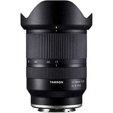 Load image into Gallery viewer, Tamron 17-28mm f/2.8 Di III RXD for Sony Mirrorless Full Frame/APS-C E Mount, Black (AFA046S700)_6938
