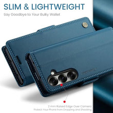 Load image into Gallery viewer, Taneny Designed for Samsung Galaxy Z Fold 7 Case (2025),PU Leather Wallet Flip Folio Case with Card Holder RFID Blocking Kickstand Shockproof Phone Cover for Samsung Galaxy Z Fold 7 5G (Blue)_4455
