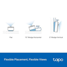 Load image into Gallery viewer, Tapo 2K Wired Smart Video Doorbell w/Chime, D130, 180 Ultra-Wide FOV, WhiteBlack_201

