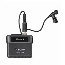 Load image into Gallery viewer, TASCAM DR-10L Pro Field Recorder with Lavalier Microphone and 32-bit Float Recording for Audio for Video Supports 512GB microSDXC and LTC Jam Sync for Seamless Timecode Synchronization_1
