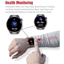 Load image into Gallery viewer, TAYSHILEY Smart Watches for Men, 1.73" AMOLED Smartwatch with 100 Sports Modes, Heart Rate/Sleep Monitor, Bluetooth Phone Calls, IP67 Waterproof,Fitness Tracker for iPhone/Android (RB Black), RBBlack_1880
