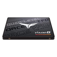 Load image into Gallery viewer, TEAMGROUP T-Force Vulcan Z 4TB SLC Cache 3D NAND QLC 2.5 Inch SATA III Internal Solid State Drive SSD (R/W Speed up to 550/470 MB/s) T253TY004T0C101, Black_127
