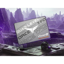 Load image into Gallery viewer, TEAMGROUP T-Force Vulcan Z 4TB SLC Cache 3D NAND QLC 2.5 Inch SATA III Internal Solid State Drive SSD (R/W Speed up to 550/470 MB/s) T253TY004T0C101, Black_129
