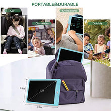 Load image into Gallery viewer, TEKFUN LCD Writing Tablet for Kids, 10-inch Coloring Drawing Pad, Mess Free Doodle Board, Airplane Travel Toys for Boys and Toddlers, Road Trip Essentials, Gifts for 3 4 5 6 7 8 Year Old Girls(Blue)_8503
