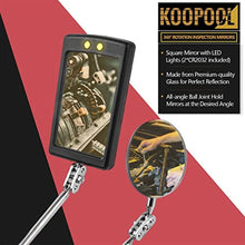 Load image into Gallery viewer, Telescoping Magnetic Pickup Tool Set, Inspection Mirror Telescoping, LED Flashlight, Cool Gadgets for Men, Stocking Stuffers, Gifts for Dad, Husband, Kids, Boyfriend, Magnet Stick(Red)_1004
