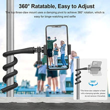 Load image into Gallery viewer, TELESIN Flexible Mount Clamp Camera Tripod Stand Stick Pole for GoPro Insta360 X5 iPhone, Neck Holder Bike Motorcycle Tube Bar Attach Accessories for GoPro Max Hero 13 12 11 10 9 Insta360 DJI Action 5, PolewithPhoneClipMountGoProAdapter_7766
