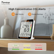 Load image into Gallery viewer, Temtop C1+ Smart Indoor Thermometer Hygrometer with Bluetooth and APP_120
