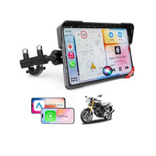 Load image into Gallery viewer, Tenpmas 2026 Motorcycle CarPlay Screen &amp; Android Auto 7" Pantalla Carplay, black_1
