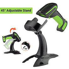 Load image into Gallery viewer, Tera Barcode Scanner Wireless with Stand: Industrial Drop-resistant Green_40
