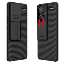 Load image into Gallery viewer, teroxa Compatible with Xiaomi Redmi Note 13 Pro Plus 5G Case, Slide Cover Camera Lens Privacy Protection Hard PC Back Soft TPU Bumper (Black)_1
