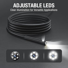 Load image into Gallery viewer, Teslong 5'' Dual Lens Borescope Camera for Wall &amp; Engine Inspection, Orange_8668
