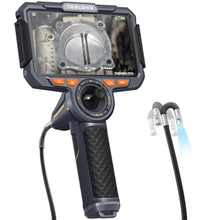 Load image into Gallery viewer, Teslong TF600 4-Way Articulating Borescope with 6.5mm Dual Lens Endoscope, black_1
