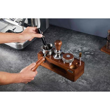 Load image into Gallery viewer, Teyearlife 54mm Tamper Replacement for Breville tamper Adjustable Depth The espresso tamper made of Stainless Steel and Solid wood it's a good Coffee Tamper for Home espresso barista(53.3mm), Metal_6073
