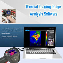 Load image into Gallery viewer, Thermal Imaging Camera 256x192 IR Resolution Handheld Infrared WiFi Thermal Camera 3.5" Screen with Analysis Software, Thermal Camera Home Inspection,Thermal viewer,Thermal Vision, Black_6427
