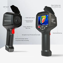Load image into Gallery viewer, Thermal Imaging Camera 256x192 IR Resolution Handheld Infrared WiFi Thermal Camera 3.5" Screen with Analysis Software, Thermal Camera Home Inspection,Thermal viewer,Thermal Vision, Black_6429
