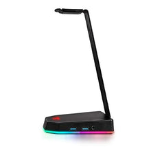 Load image into Gallery viewer, Thermaltake E1 RGB Gaming Headset Stand GEA-TTP-THSBLK-06 Black_7034
