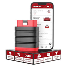 Load image into Gallery viewer, THINKCAR Thinkdiag Mini Bluetooth OBD2 Scanner Diagnostic Tool, OE Full-System Car Scanner for iOS &amp; Android, Check Engine Light Fault Code Reader Scan Tool for Vehicles, Black_1
