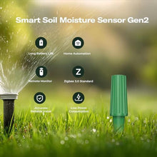 Load image into Gallery viewer, THIRDREALITY Smart Soil Moisture Sensor Gen2 3Pack,Zigbee hub Needed, nhanced Signal Stability,Capacitive Moisture Monitoring,Garden Planting, Compatible with Hubitat,SmartThings,Home Assistant,Homey_245

