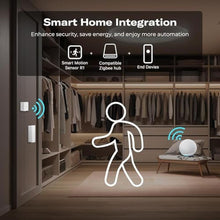Load image into Gallery viewer, THIRDREALITY Zigbee Motion Sensor R1,Adjustable Sensitivity,Real-time Alerts,Zigbee Hub Required,Support Home Assistant,SmartThings, Homey, Hubitat or Echo Devices with Built-in Zigbee hub, White_484

