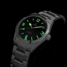 Load image into Gallery viewer, Thorn T003 PT5000 Automatic Mechanical Watch for Men 34 MM Sapphire Crystal 100 M Water Resistant, Blue Dial_465

