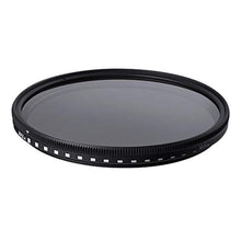 Load image into Gallery viewer, Tide Optics 62mm Variable ND Filter (ND2 - ND400) Circular Neutral Density Lens Filter_977
