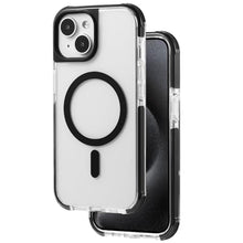 Load image into Gallery viewer, Tigowos for iPhone 15 Bumper Case Fits MagSafe 15FT Drop Resistant Anti-Yellowing Heavy Duty Shockproof Back Cover Fits iPhone 15 Phone Cases 6.1", Clear, ClearB_1
