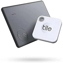 Load image into Gallery viewer, Tile Mate &amp; Tile Slim (2020) Combo Pack - High-Performance Bluetooth Trackers &amp; Item Locators for Keys, Bags, and More; Water Resistant with 1 Year Replaceable Battery - Non Retail Packaging_1
