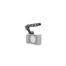 Load image into Gallery viewer, Tilta Xeno Top Handle for Filmmakers &amp; Cameras- Black | Aluminum Alloy and Silicone Build | 1/4-20 Threads w/Locating Points | Safety Release Pin | Comfortable Handling (1/4"-20 w/Locating Pins)_7919
