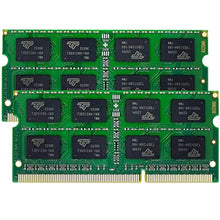 Load image into Gallery viewer, Timetec 16GB KIT(2x8GB) Compatible for Apple DDR3 1333MHz PC3-10600 CL9 for Mac Book Pro (Early/Late 2011 13/15/17 inch), iMac(Mid 2010, Mid/Late 2011 21.5/27 inch), Mac Mini(Mid 2011) MAC RAM Upgrade, Green_8132
