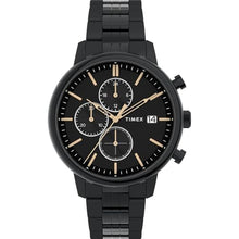 Load image into Gallery viewer, Timex Men's Chicago Chronograph 45mm Watch - Black Bracelet Black Dial Black Case_1
