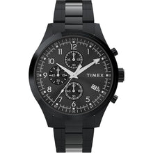 Load image into Gallery viewer, Timex Men's Dress Chronograph 43mm Watch - Black Bracelet Black Dial Black Case_1
