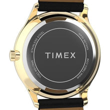 Load image into Gallery viewer, Timex Men's Modern Easy Reader 40mm Watch - Black Strap White Dial Gold-Tone Case, BlackGoldToneWhite_7172
