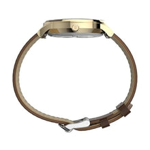Load image into Gallery viewer, Timex Men's Waterbury Classic 40mm Watch - Brown Strap White Dial Gold-Tone Case_7199
