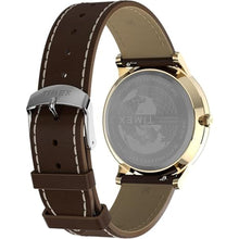 Load image into Gallery viewer, Timex Men's Waterbury Classic 40mm Watch - Brown Strap White Dial Gold-Tone Case_7202
