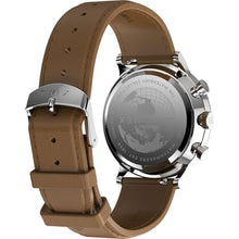 Load image into Gallery viewer, Timex Men's Waterbury Classic 40mm Watch - Brown Strap Black Dial Stainless Steel Case_7182
