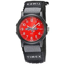 Load image into Gallery viewer, Timex NHL Recruit 38mm Watch Washington Capitals with Black Fabric Strap, WashingtonCapitals_1
