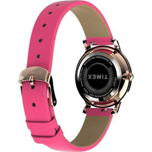 Load image into Gallery viewer, Timex Women's Transcend 31mm Watch - Pink Strap Silver-Tone Dial Rose Gold-Tone Case, PinkSilverToneRoseGoldTone_7168

